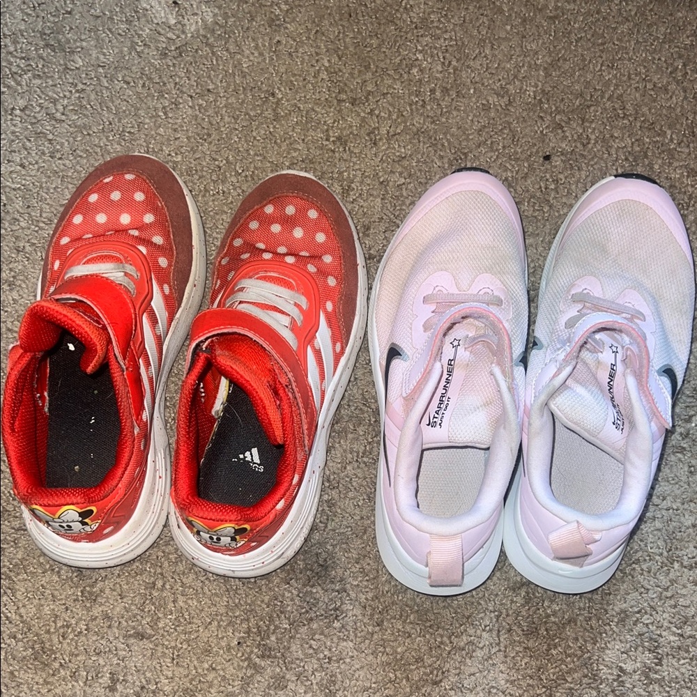 Adidas and Nike Kids Shoe Bundle 2y